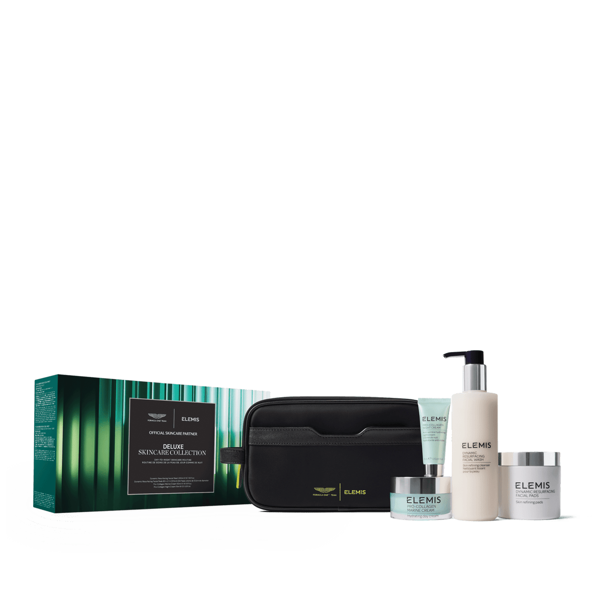 ELEMIS x Aston Martin Aramco Formula One™ Team Deluxe Skincare Collection