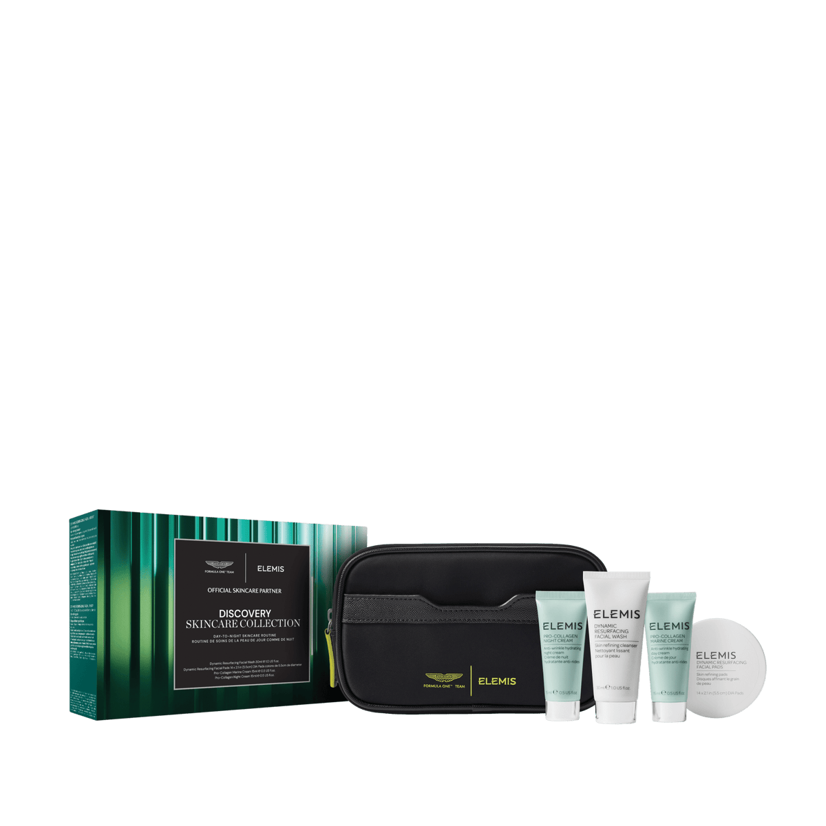 ELEMIS x Aston Martin Aramco Formula One™ Team Discovery Skincare Collection