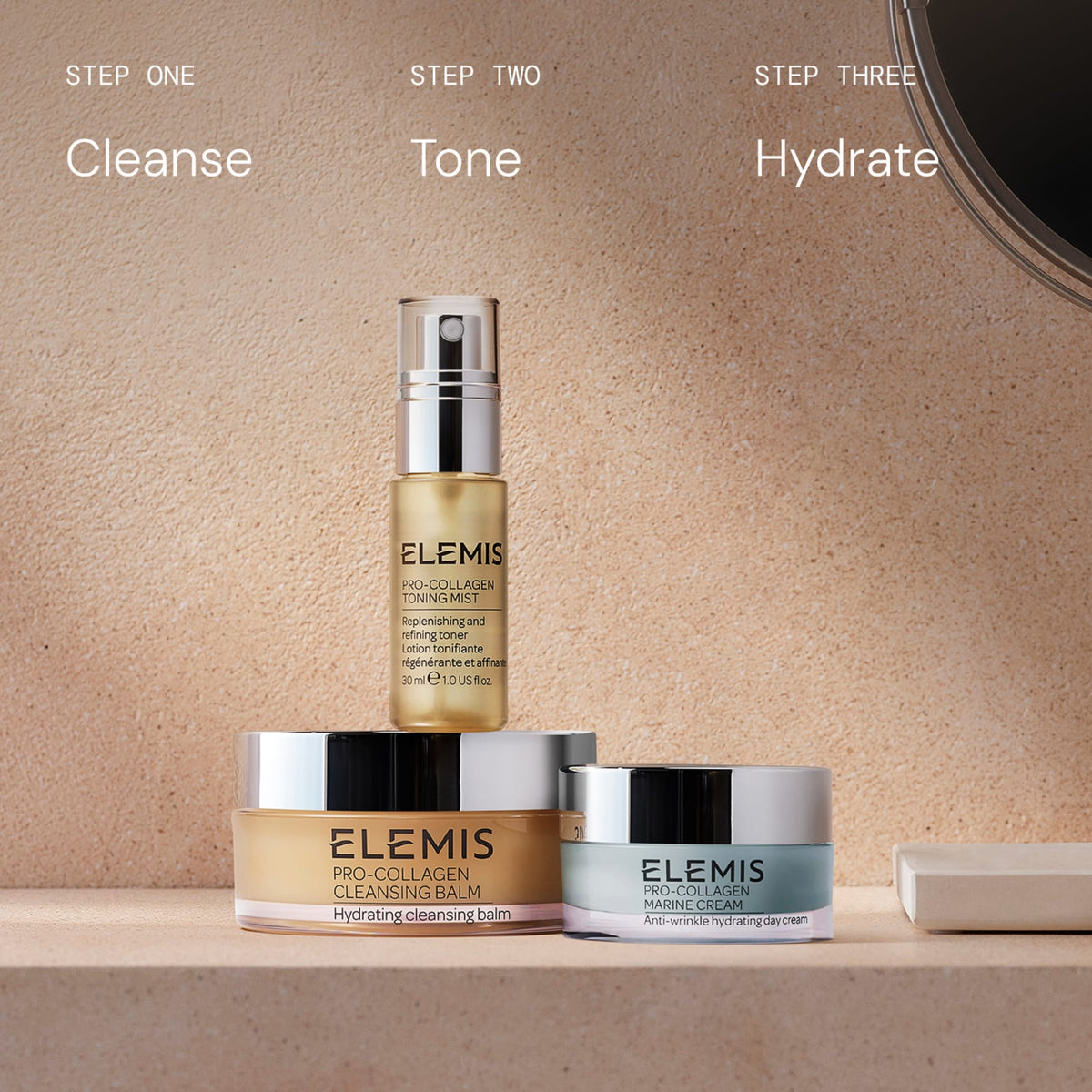 Pro-Collagen Prep & Replenish Routine