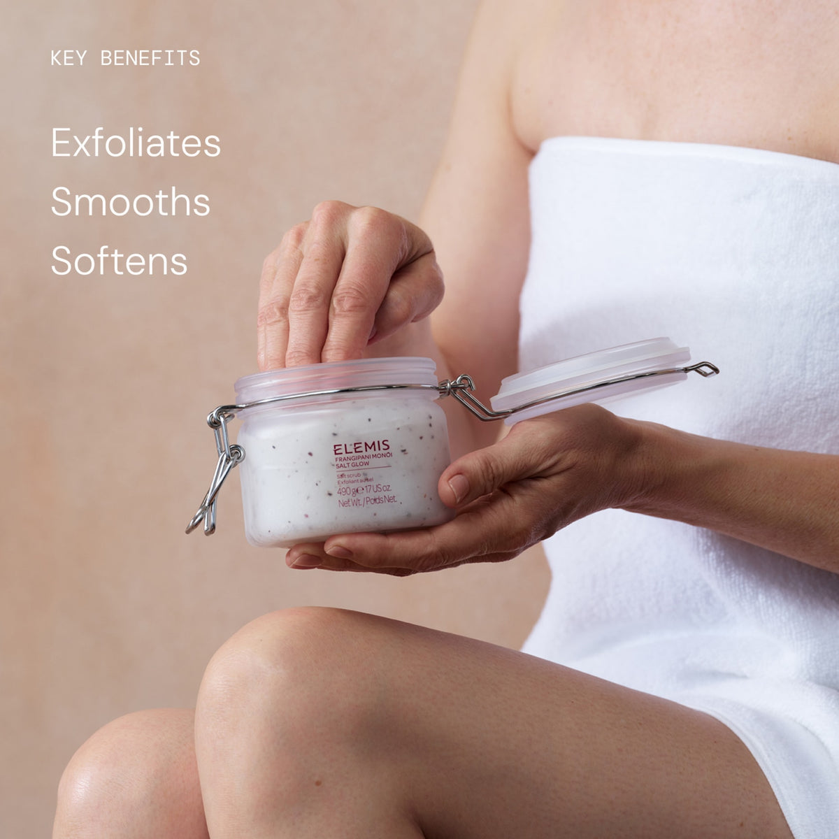 Frangipani Monoi Salt Glow Body Scrub